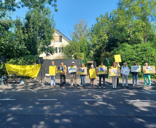 Mahnwache für politische Gefangene in Kuba